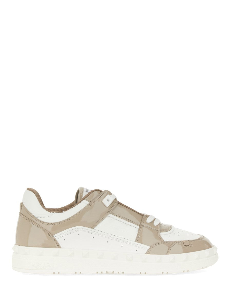 Valentino Garavani baskets Freedots en cuir