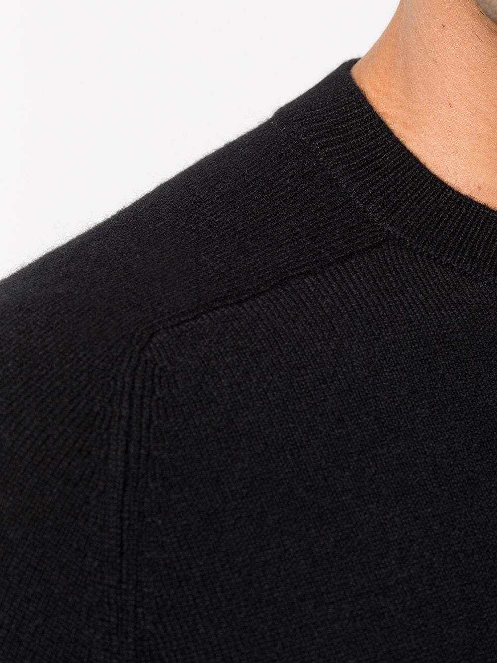 PULL COL ROND - BLACK