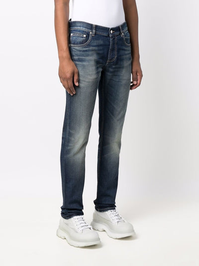 Alexander McQueen jean à coupe skinny