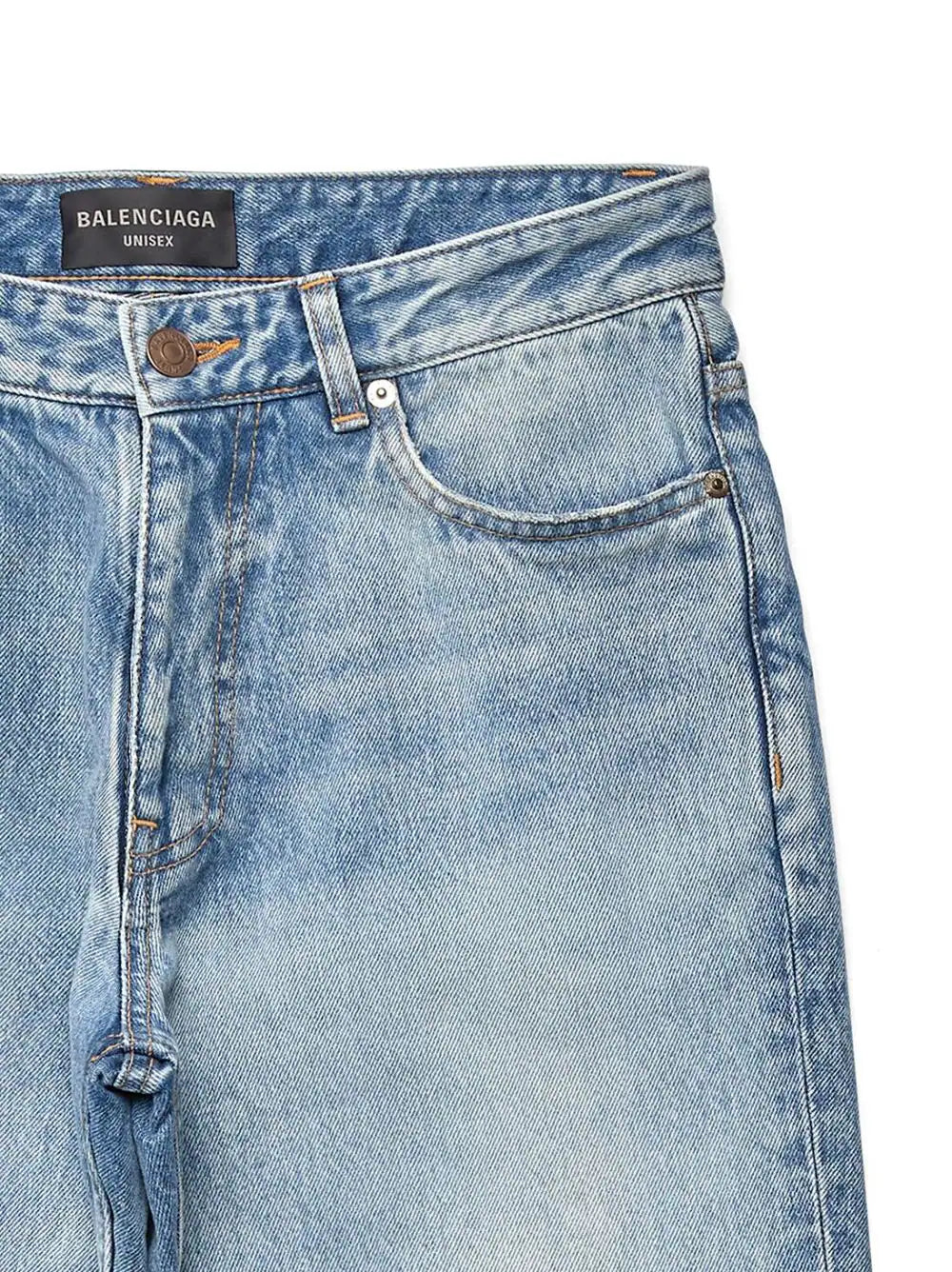 Balenciaga short en jean