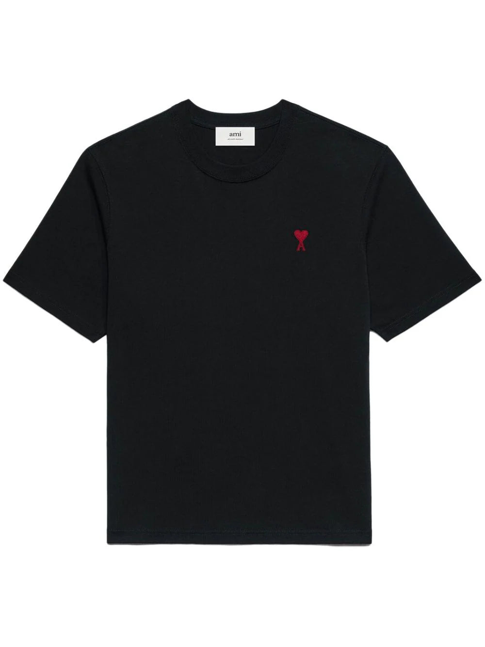 AMI Paris t-shirt en coton biologique à logo brodé