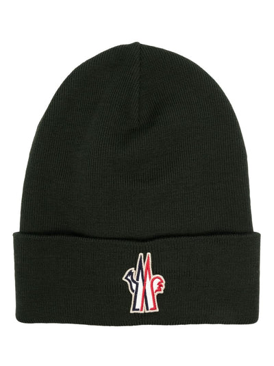 Moncler Grenoble bonnet à patch logo