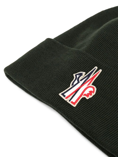 Moncler Grenoble bonnet à patch logo