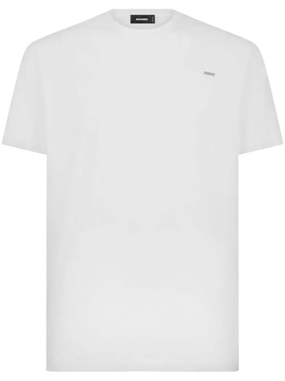 Dsquared2 t-shirt en coton à plaque logo