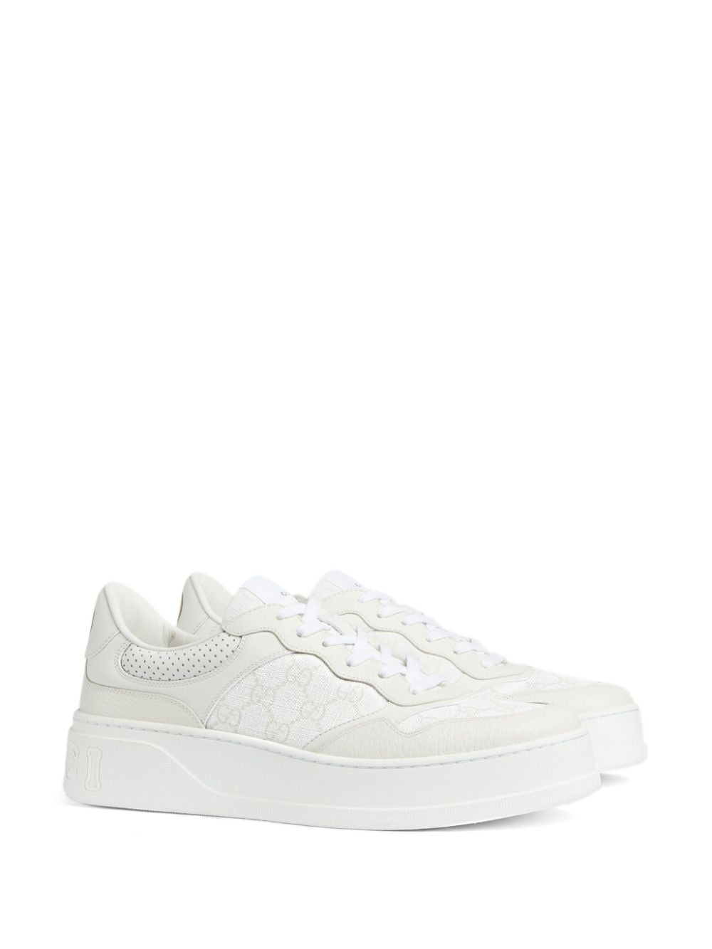 Gucci baskets GG Supreme 55 mm en cuir