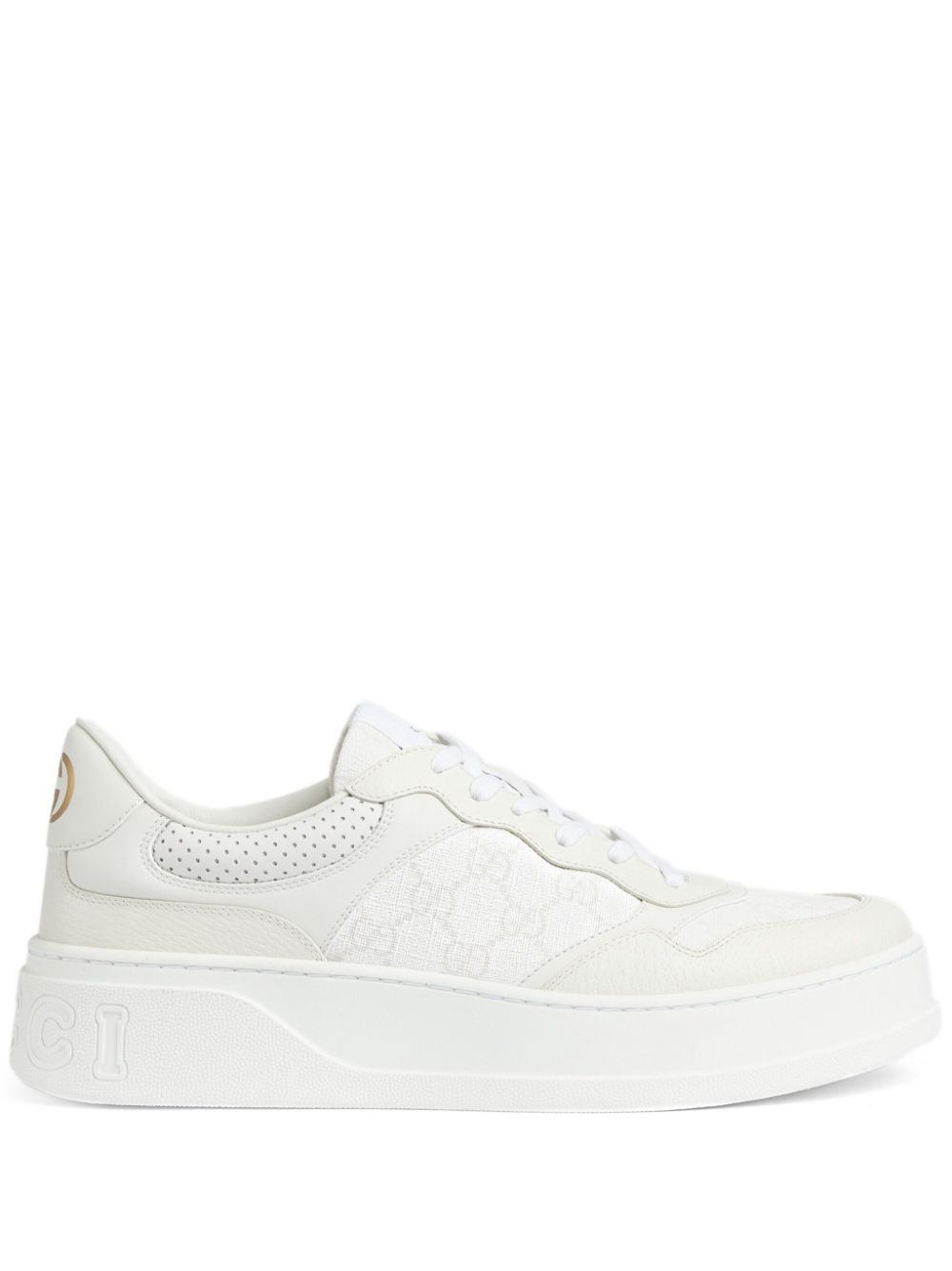 Gucci baskets GG Supreme 55 mm en cuir