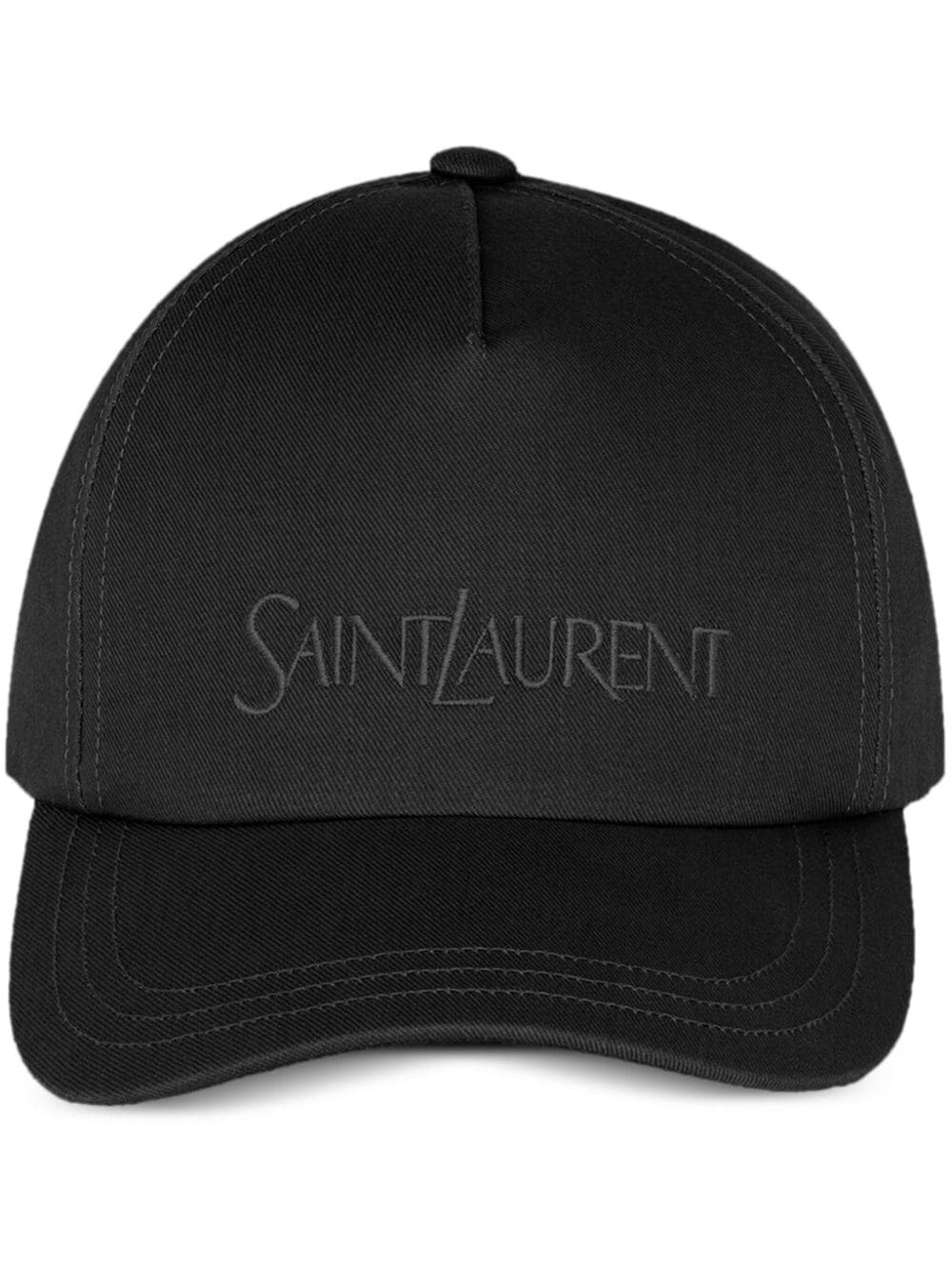 Saint Laurent casquette à logo brodé