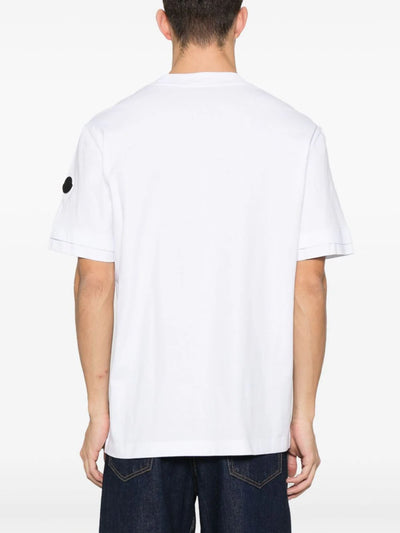 Moncler t-shirt en coton à logo imprimé