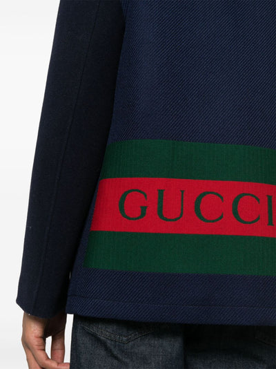Gucci veste à bande Web