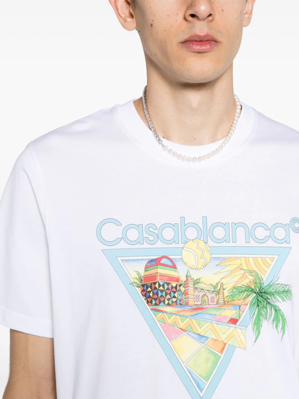 Casablanca t-shirt Afro Cubism Tennis Club