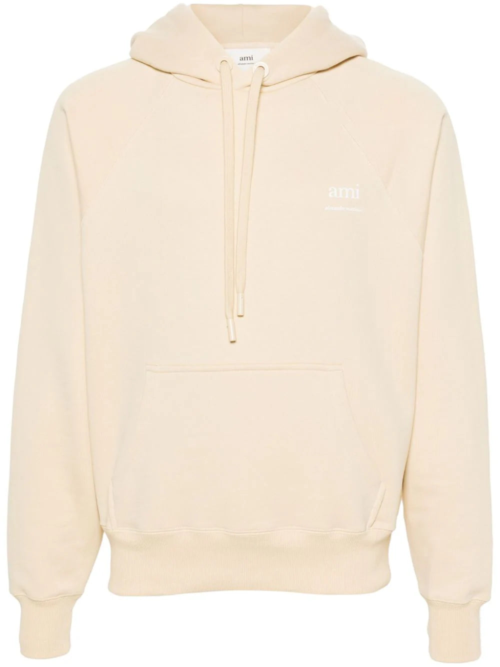 AMI Paris hoodie en coton à logo imprimé