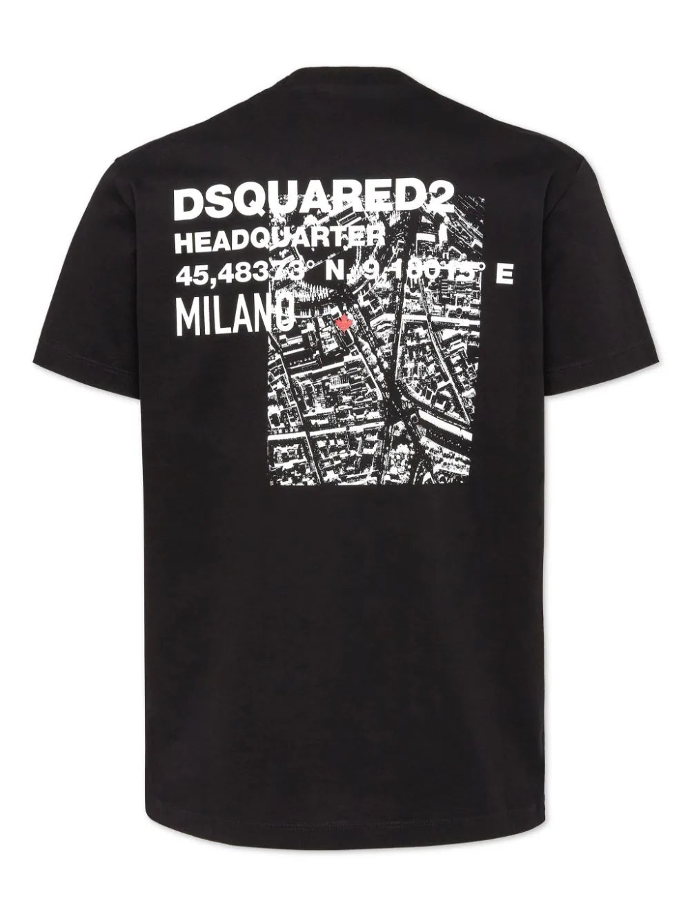 DSQUARED2 t-shirt en coton à imprimé graphique