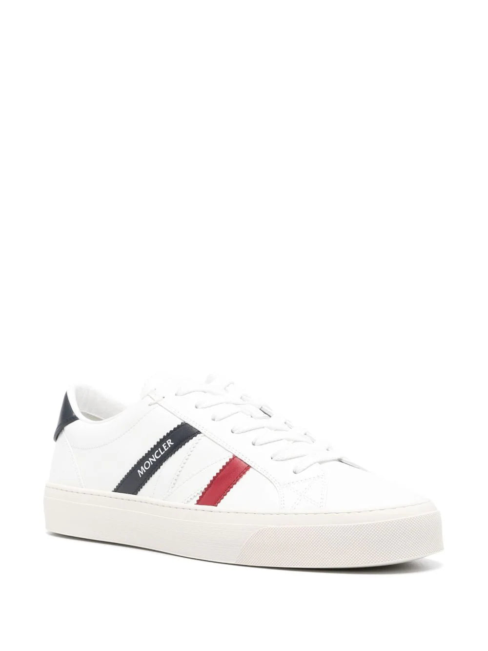 Moncler baskets Monaco 2 en cuir