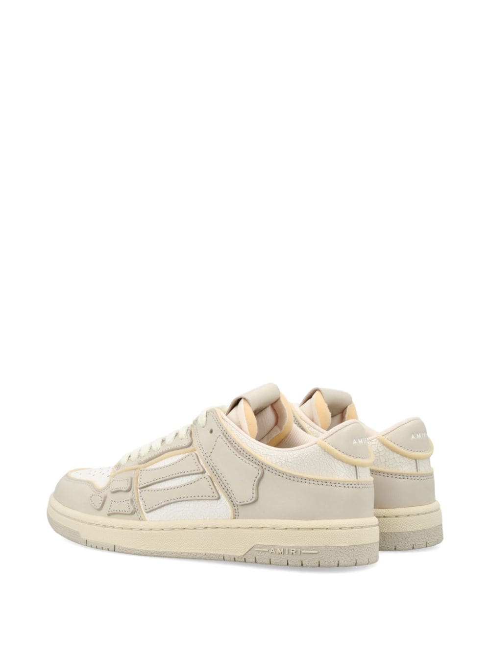 AMIRI baskets Collegiate Skel en cuir