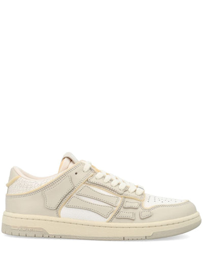 AMIRI baskets Collegiate Skel en cuir