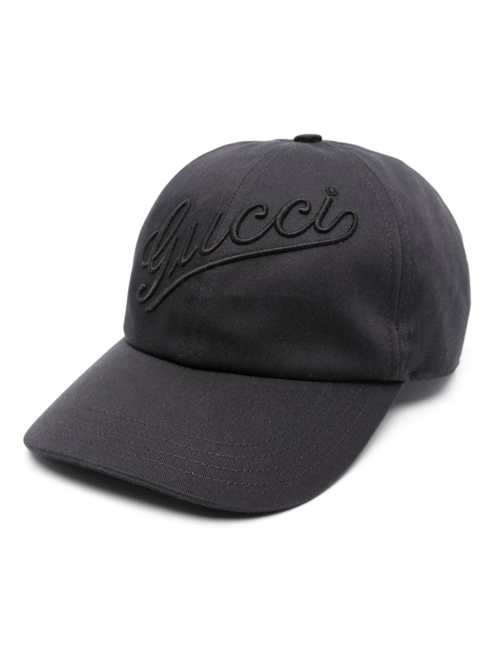 Gucci casquette en coton à logo brodé