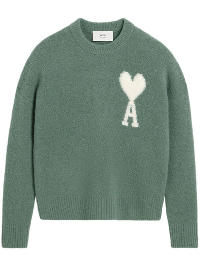 AMI Paris pull Ami De Coeur à col rond