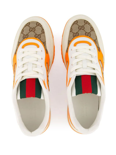 Gucci baskets Re-Web en toile GG