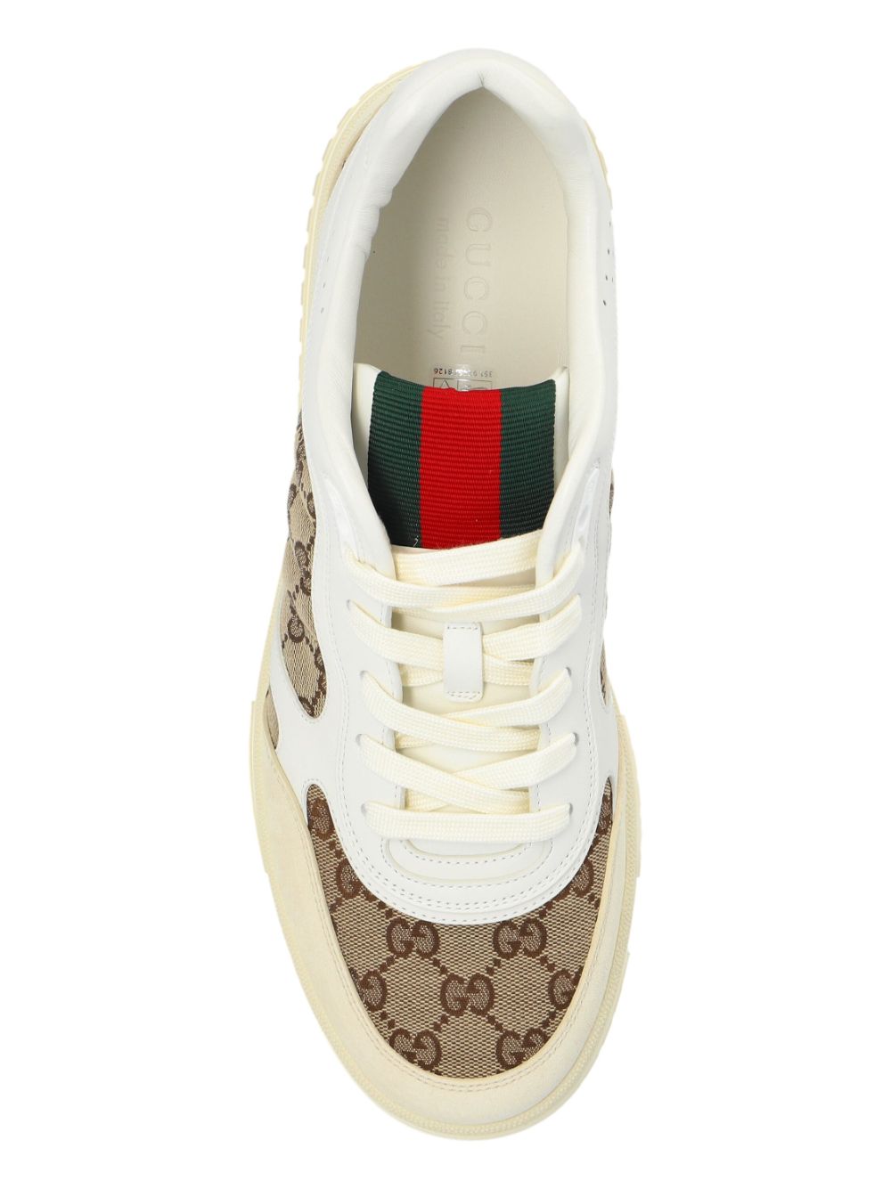 Gucci baskets Re-Web à empiècements