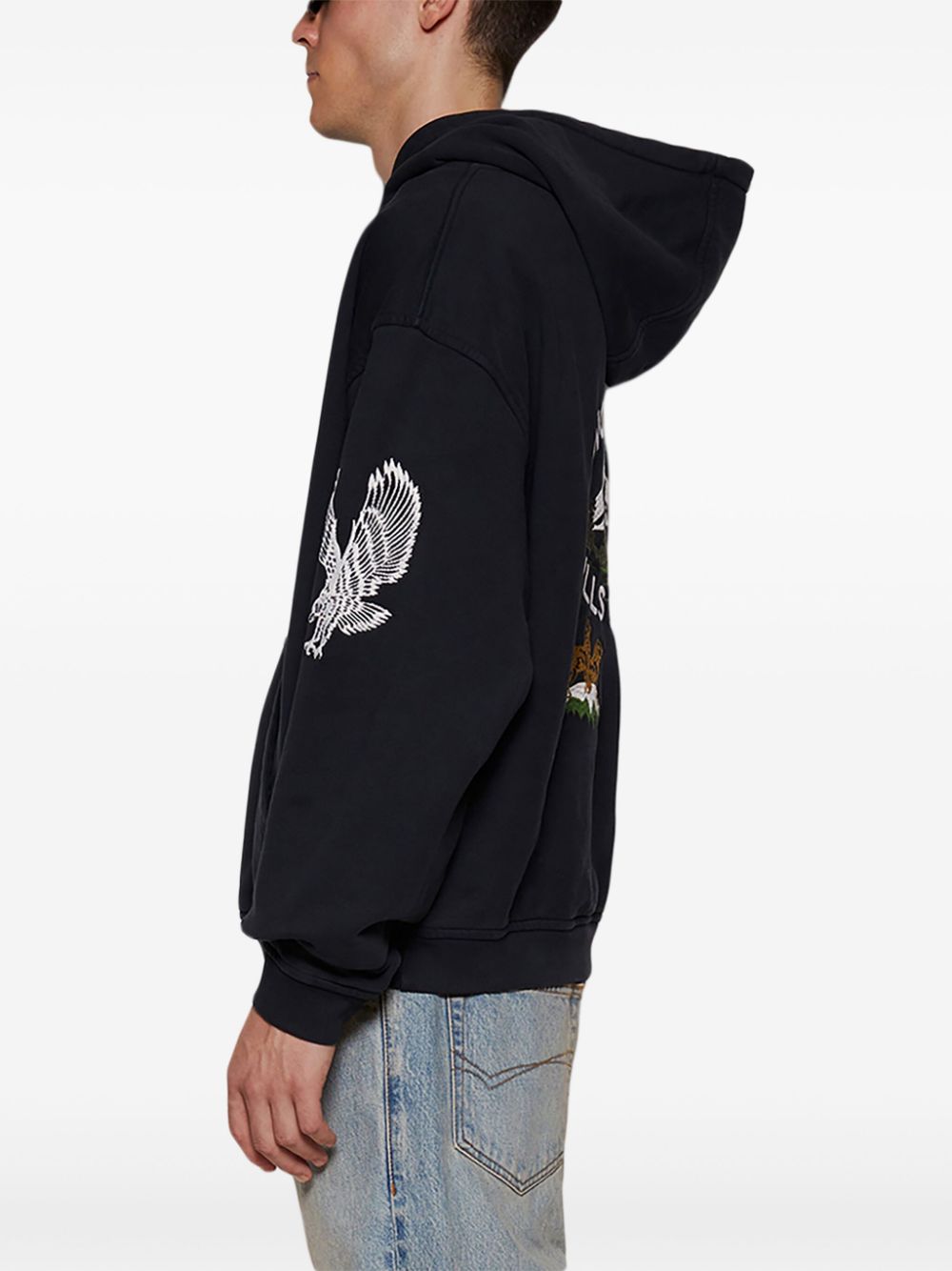 RHUDE hoodie de ski Woodland Hills