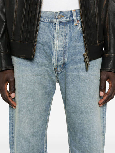 Saint Laurent jean à effet usé