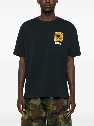 RHUDE t-shirt à logo imprimé