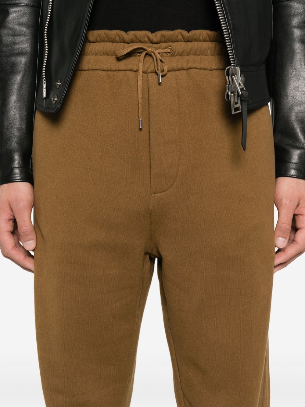 Saint Laurent pantalon de jogging en coton