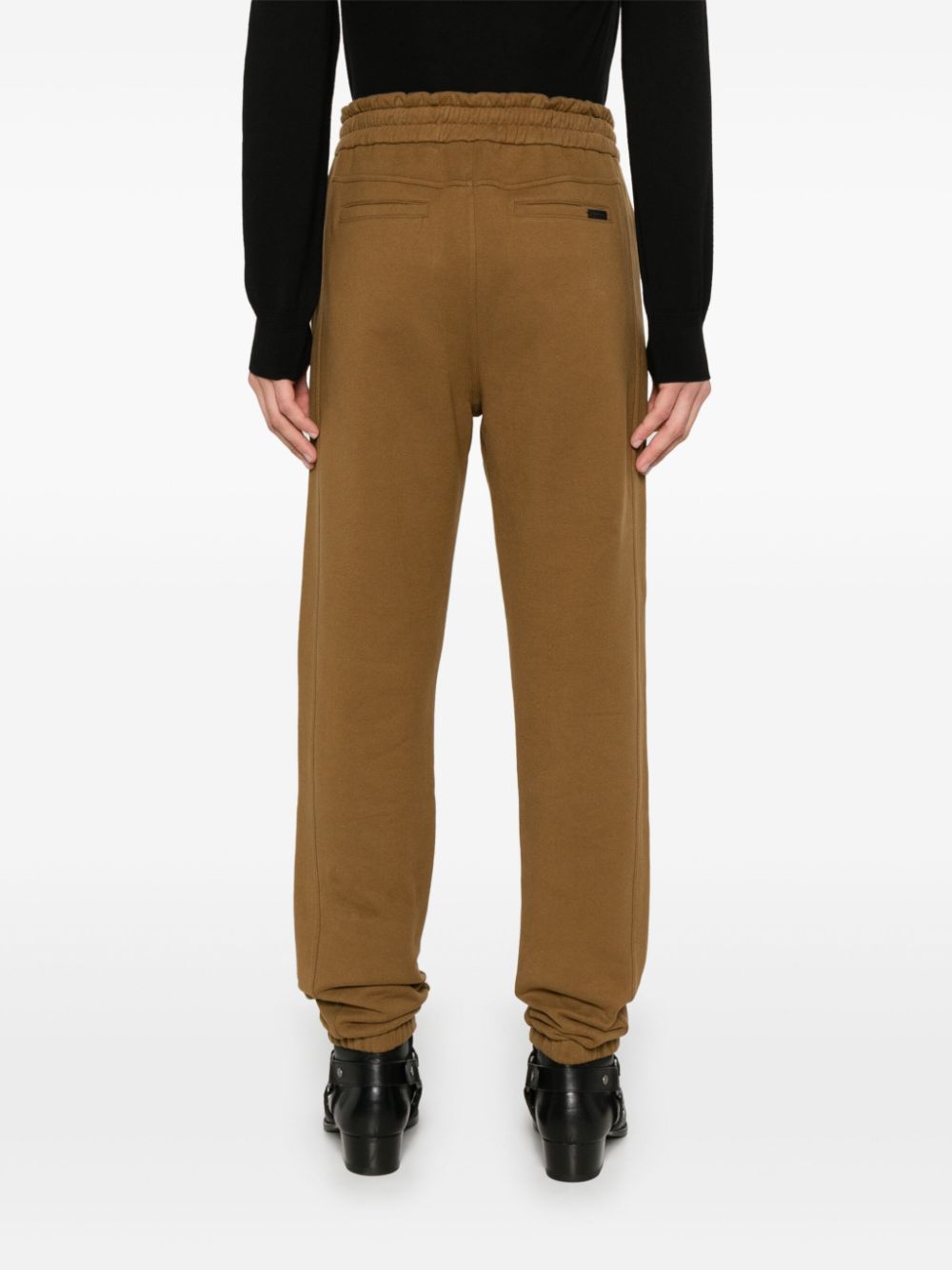 Saint Laurent pantalon de jogging en coton