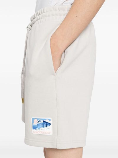 Casablanca short à patch logo