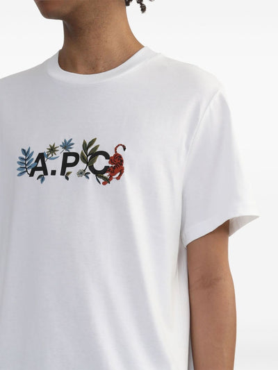 A.P.C. t-shirt imprimé à logo