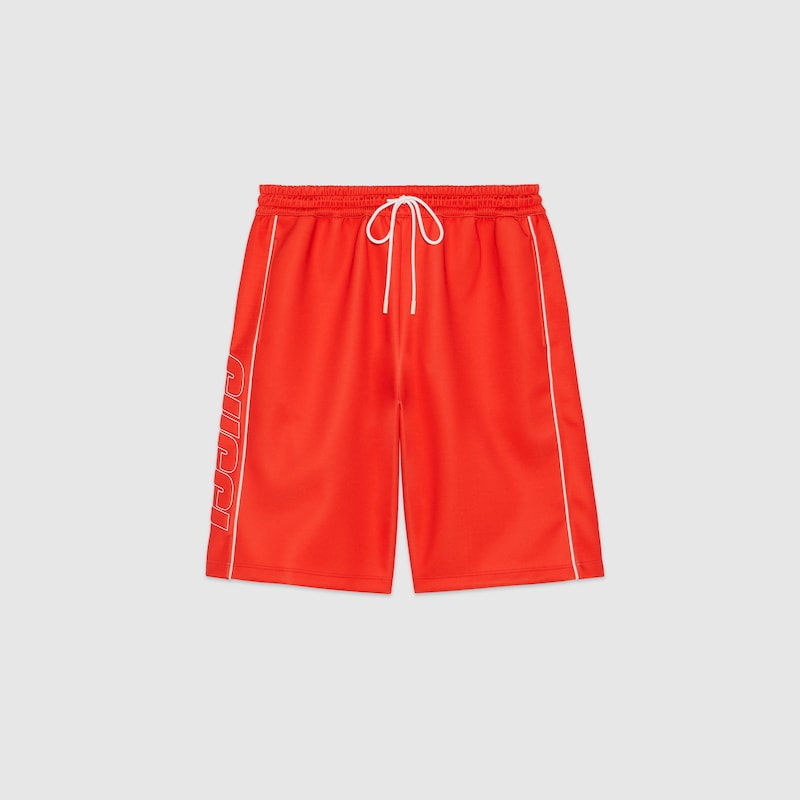 Gucci short en néoprène avec détails Gucci