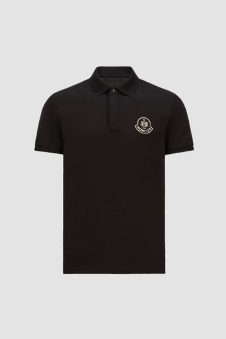 Moncler polo à empiècement CNY